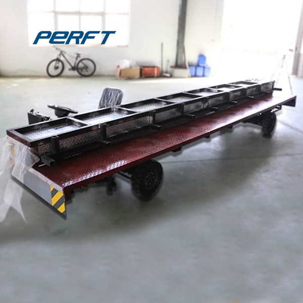 motorized transfer cars with tilting deck 5 ton